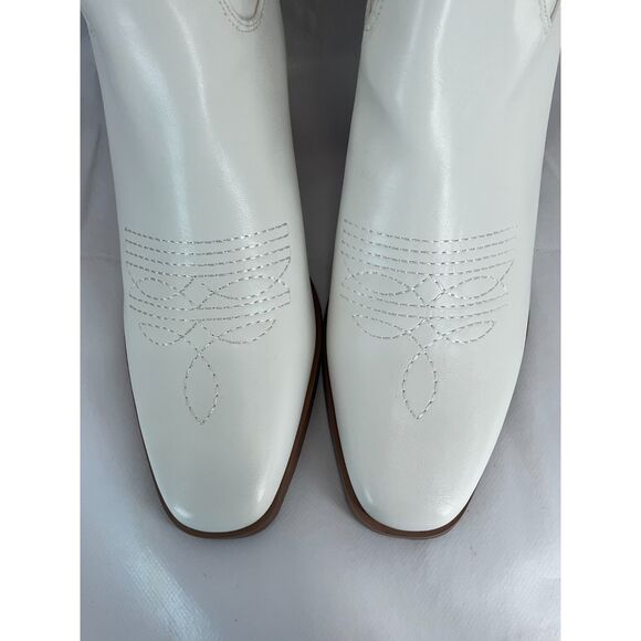 New Women Cowboy Knee High Boots wide C 71/2 - Picture 3 of 10